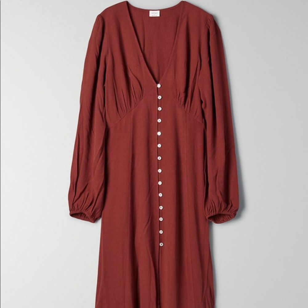 Aritzia, Wilfred New Gallery Dress - Dusty Mauve